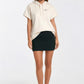 SANDBURGRITTER SHOP DAMEN KURZARM HOODIE details