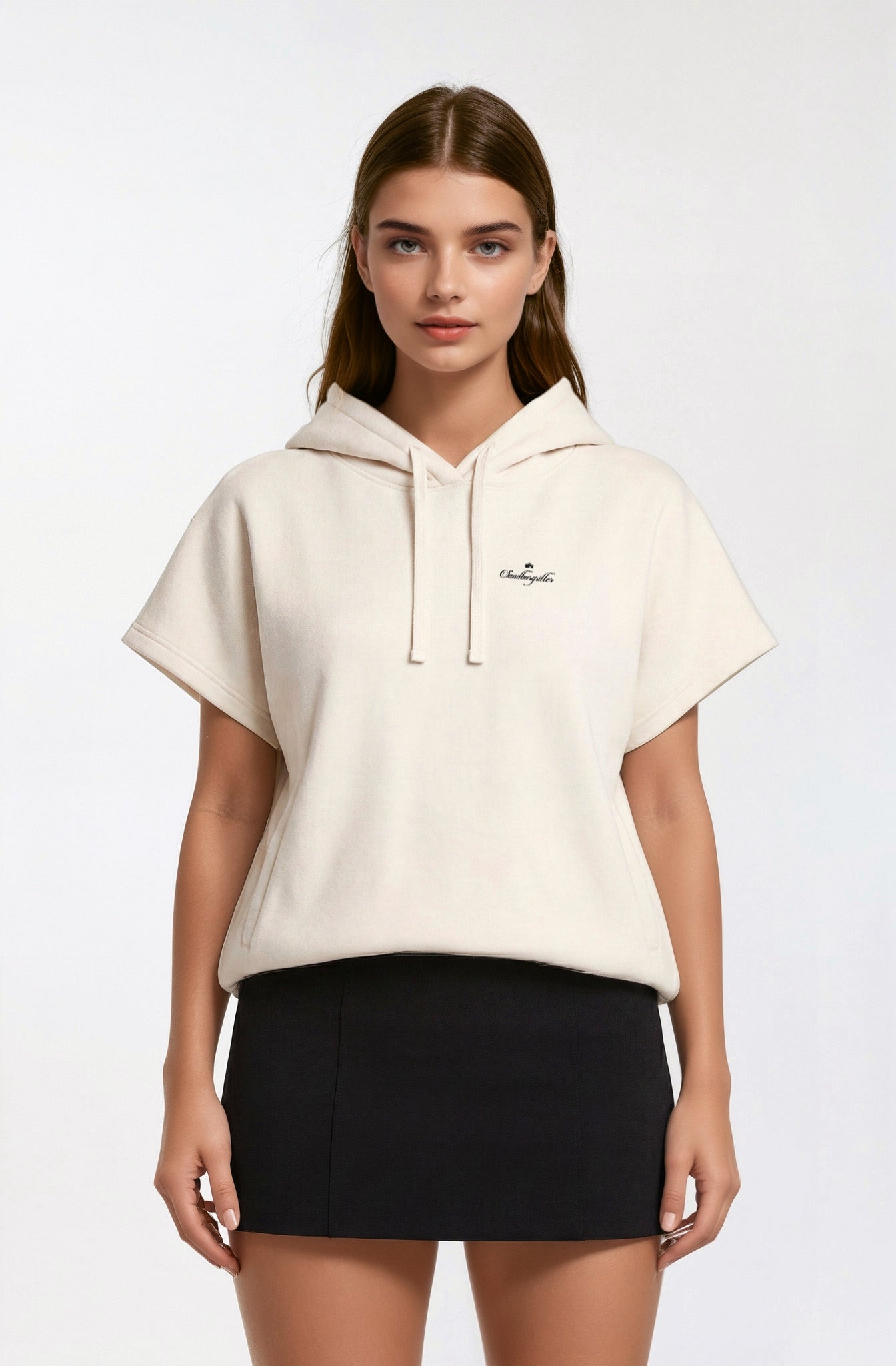SANDBURGRITTER SHOP DAMEN KURZARM HOODIE