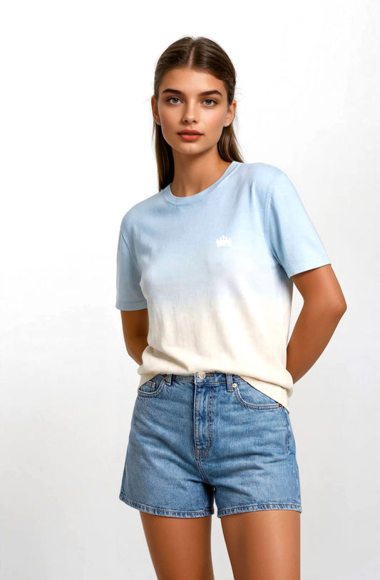 SANDBURGRITTER SHOP DAMEN T-SHIRT AQUA 2