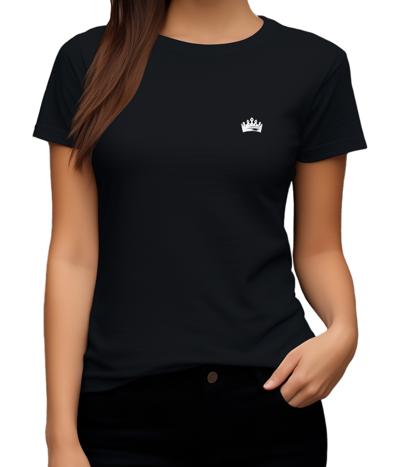 SANDBURGRITTER® DAMEN T-SHIRT LOYALTY black • SANDBURGRITTER® SHOP • www.sandburgritter.shop