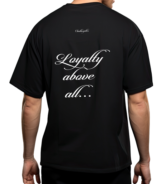 SANDBURGRITTER® HERREN T-SHIRT LOYALTY black • SANDBURGRITTER® SHOP • www.sandburgritter.shop