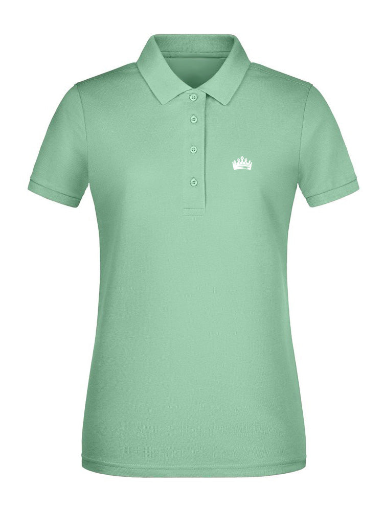 SANDBURGRITTER SHOP DAMEN POLO SHIRT GRÜN