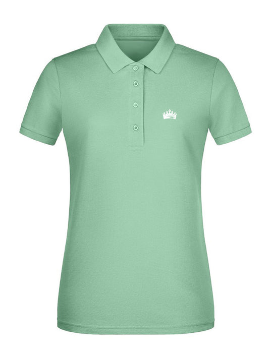 SANDBURGRITTER SHOP DAMEN POLO SHIRT GRÜN