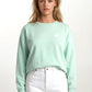 SANDBURGRITTER SHOP DAMEN SWEATSHIRT MAGIC MINT