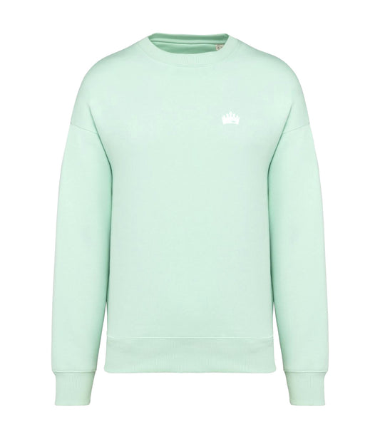 SANDBURGRITTER SHOP DAMEN SWEATSHIRT MAGIC MINT front