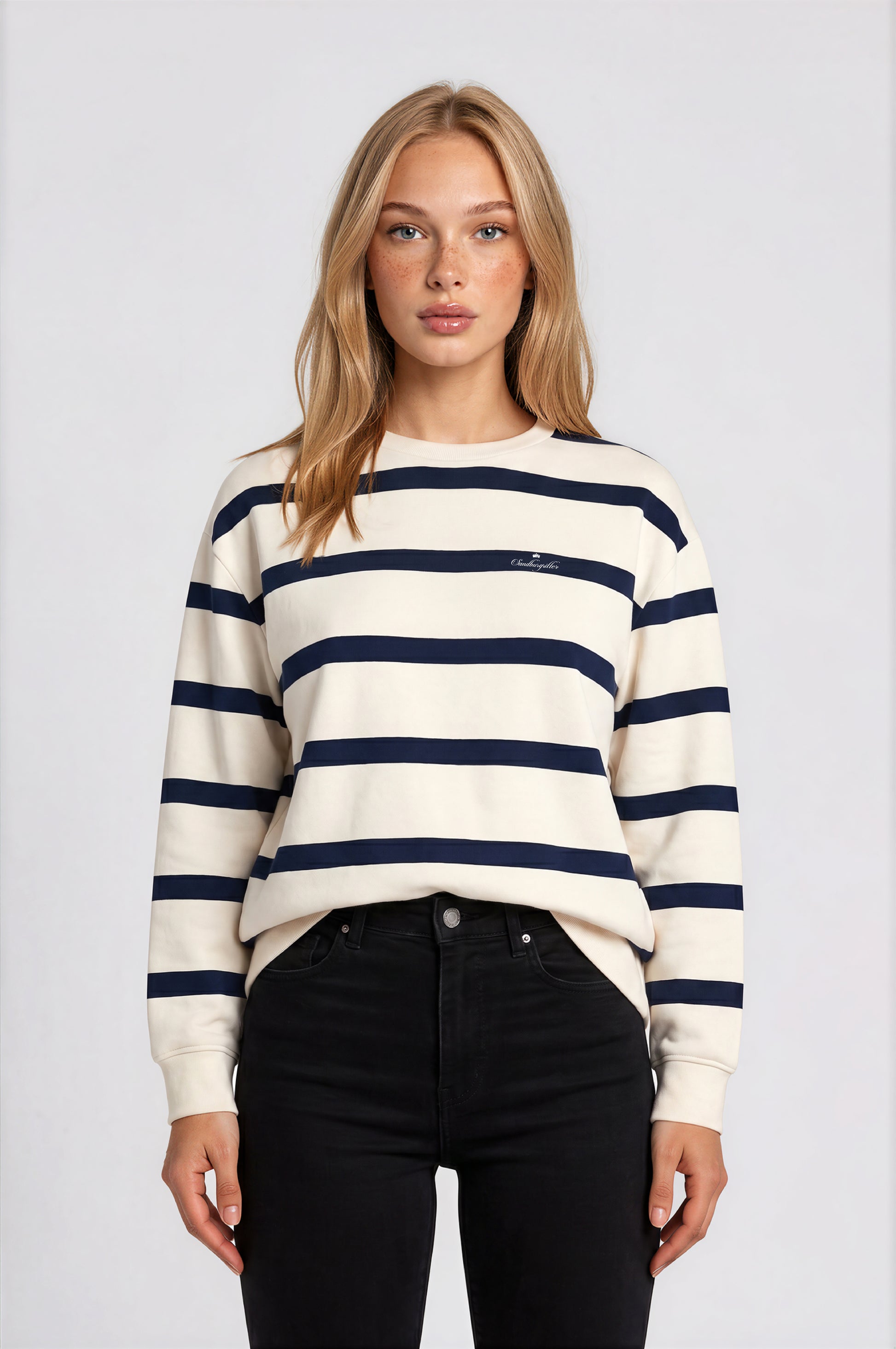 SANDBURGRITTER SHOP DAMEN SWEATSHIRT MARITIM