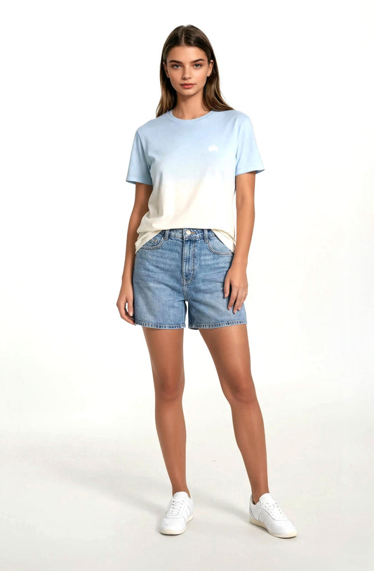 SANDBURGRITTER SHOP DAMEN T-SHIRT AQUA