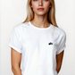 SANDBURGRITTER SHOP DAMEN T-SHIRT LOYALTY white