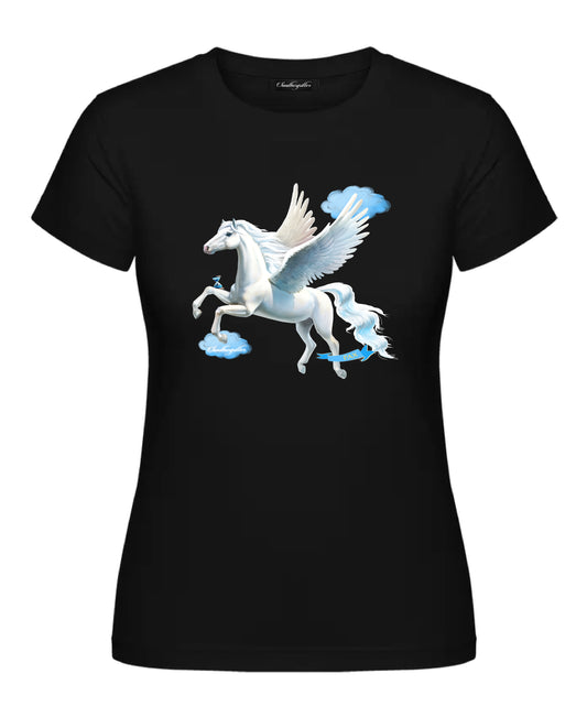 SANDBURGRITTER® SHOP DAMEN T-SHIRT PEGASUS frontview