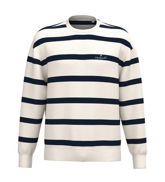 SANDBURGRITTER SHOP HERREN SWEATSHIRT MARITIME front
