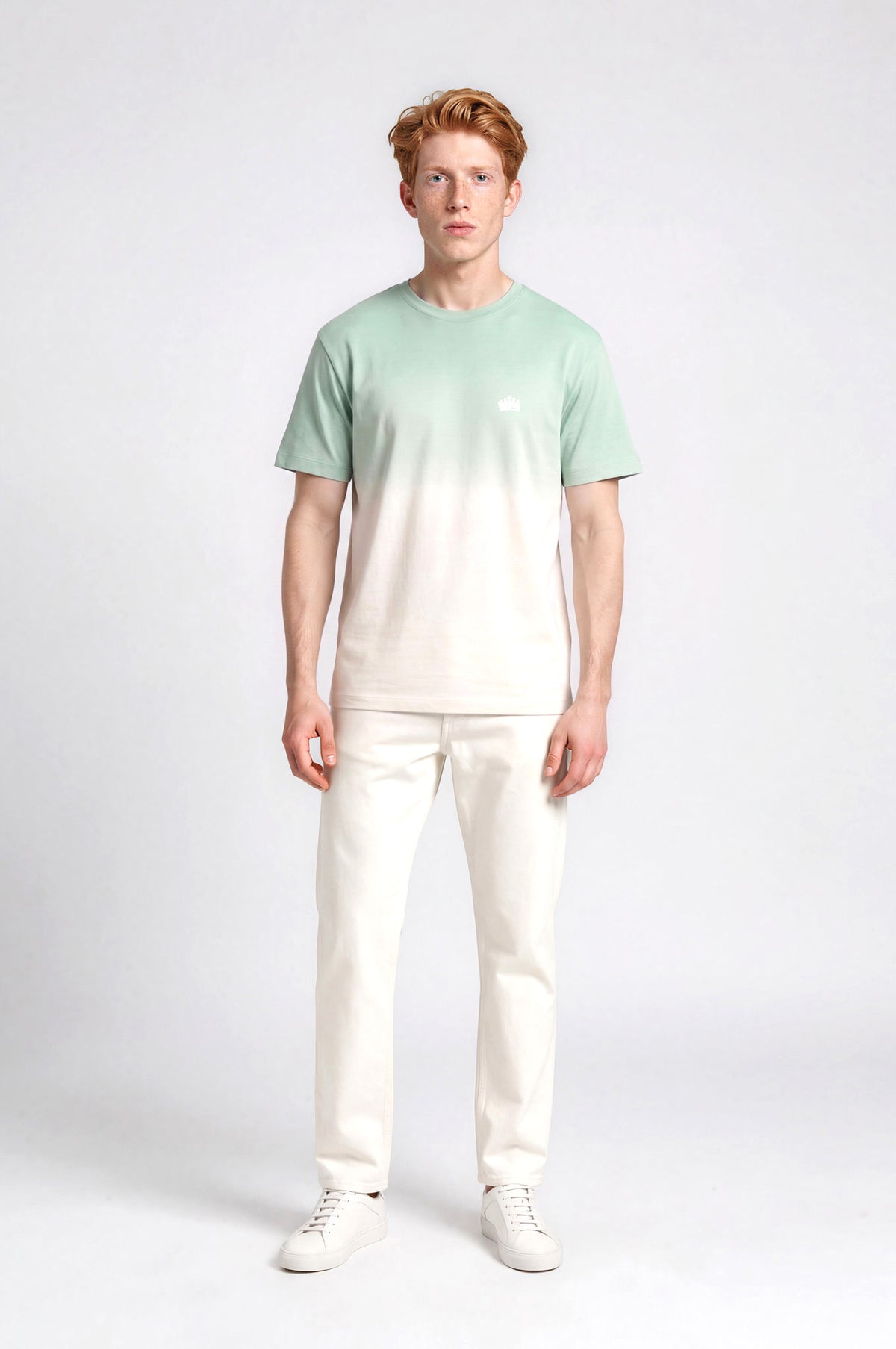 SANDBURGRITTER SHOP HERREN T-SHIRT PASTELLGRÜN complete