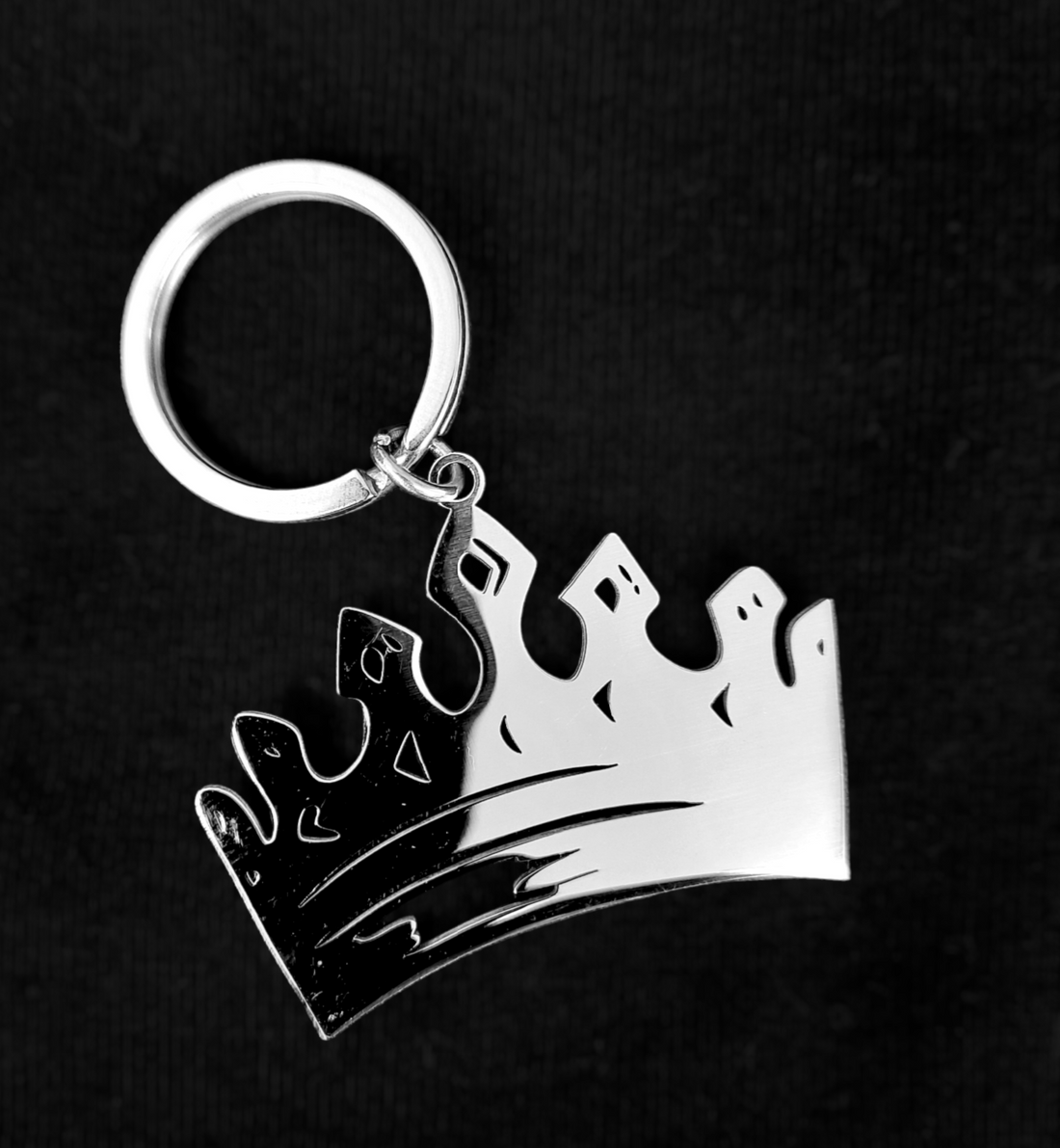 SANDBURGRITTER® SHOP • KEYRING KRONE • www.sandburgritter.shop